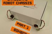 Chasis de cartón para Robots baratos 1: Boxbot