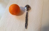 Cómo pelar una naranja rápidamente
