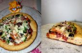 Veg trigo Pizza - paso 1