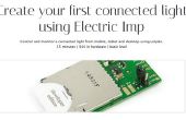 Crear tu propia luz inteligente usando Electric Imp