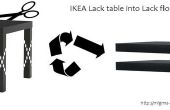 Mesa de IKEA falta en falta flotante mismos! 