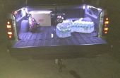 10-12$ carro cama de LEDs
