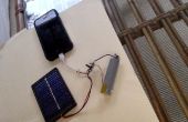 Necesidades de alimentación teléfono cargador solares