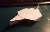 Cómo hacer el avión de papel StarSabre