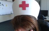 Cómo hacer un sombrero de enfermera mujer