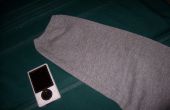 Calcetín de MP3 hecha de viejos sweatpants