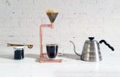 Casera DIY moderna cafetera de cobre