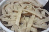 Roasted Garlic Whole Wheat pasta from scratch