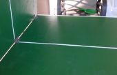 Fácil plegable mesa de ping pong