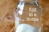 Cómo: Obtener un huevo a través de un cuello de botella de