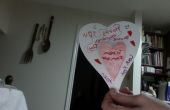 Sencilla tarjeta pop-up día de San Valentín