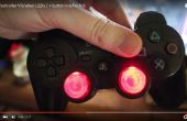 PS3 controlador de vibración LEDs (+ botón encendido revisión)