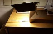 Lámpara de escritorio de origami