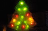 Árbol de Navidad del LED lámpara... de una caja de chocolate Ferrero! 