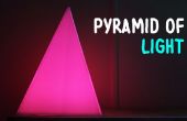 Espectro - pirámide geométrica de luz