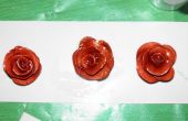 Como hacer colgante rosa de resina de polímero arcilla y cristal