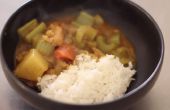 Curry de pollo japonés