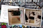 JavaScript para IoT: control de un botón de frambuesa Pi por Node.js