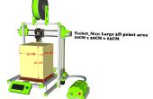TeeBotMax! Impresora de código abierto 3D plegable. Planes libres!!!! 