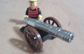Mini cañón de Lego