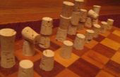 Hacer un ajedrez set de tapones de corcho