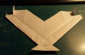 Cómo hacer el avión de papel de Manta Turbo