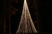 ENORME árbol de Navidad de luz
