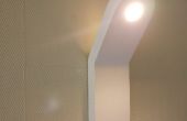 Simple mirada LED lámpara de pared