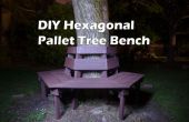 Banco de bricolaje árbol Hexagonal de madera Pallets - Pallet 100% madera