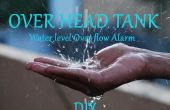 Alarma de nivel de agua del tanque sobre la cabeza