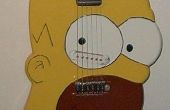 Homer Simpson guitarra