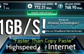 1 Gbps Ultra High Speed Internet pruebas! 