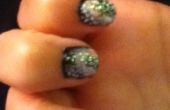 Increíble Galaxy Nails