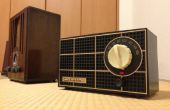 Proyecto de Radio Bluetooth tubo 3 - japonesa Radio plástico de mediados del siglo