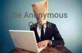 Ser anónimo en línea