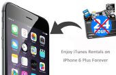 Disfrutar de iTunes alquiler en iPhone 6 Plus para siempre