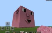 Lindo cerdo cabeza de gigante Minecraft
