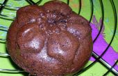 Muffins de ricotta con pepitas de chocolate de espelta integral