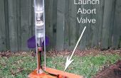 Lanzamiento de cohete anular válvula de agua