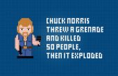 Chuck Norris y una Granada - Cruz gratis PDF puntada