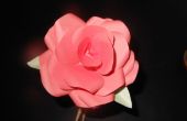 Cómo crear una rosa de papel