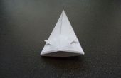 Sombrero o origami samurai alto Helmut