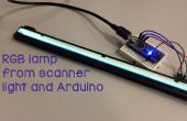 Luz escáner y Arduino como lámpara RGB