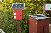 Una Simple estación de carga Solar
