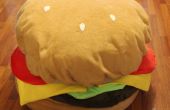 Bolso de la haba de hamburguesa