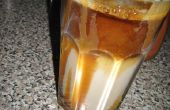 Cómo hacer un falso Sbux Iced Caramel Macchiato
