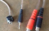 DIY Audio Patch Cable para dos amplificadores de señal de