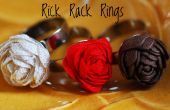 Rick Rack anillos DIY