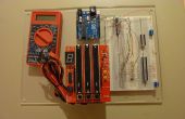 Arduino-Plex: Superficie de trabajo de Arduino plexiglás