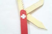 Hacer un adecuado suizo ejército cuchillo con Popsicle palos (tamaño normal). V2.0